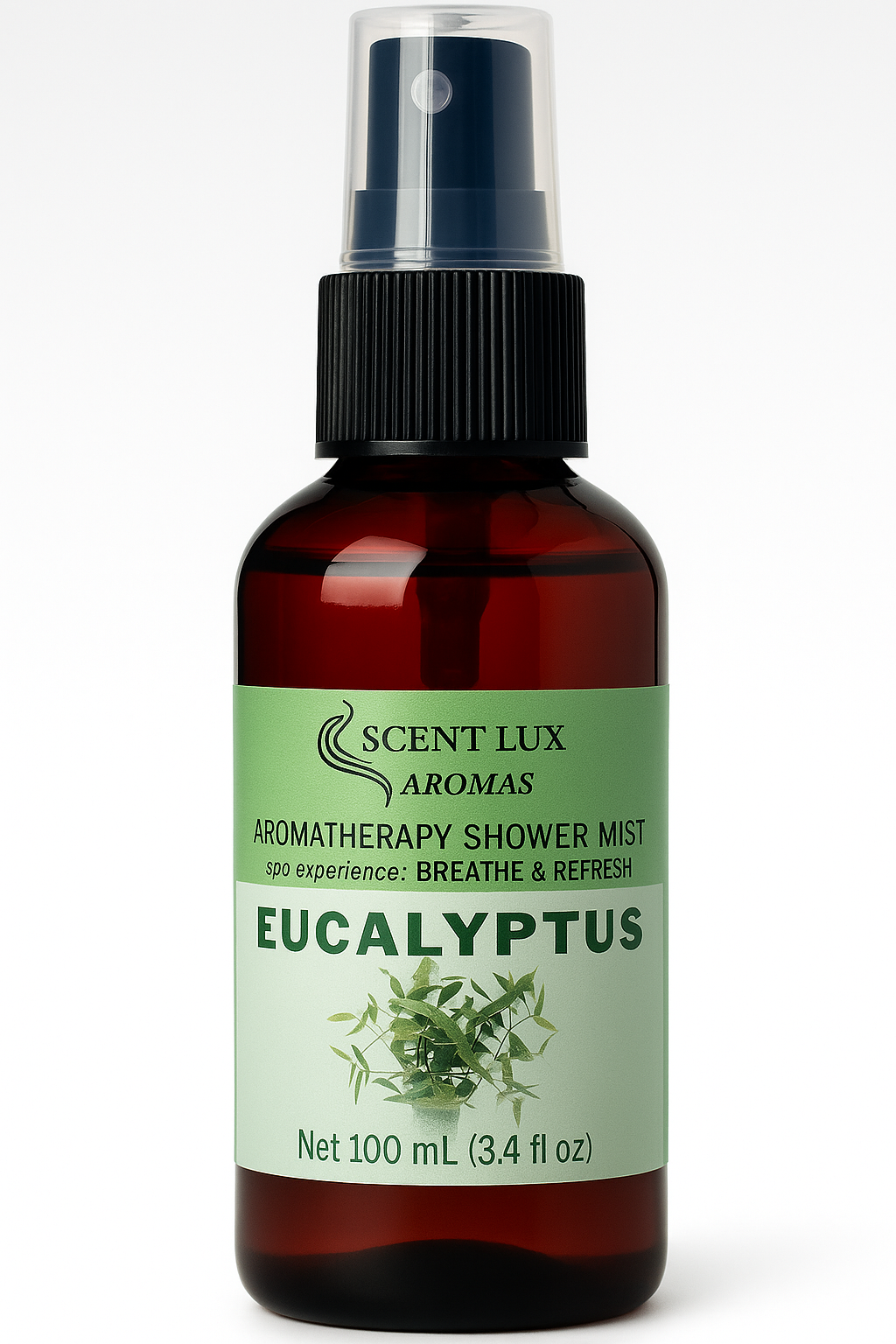 Eucalipto — Vaporizador para ducha de aromaterapia. RESPIRA Y REFRÉSCATE