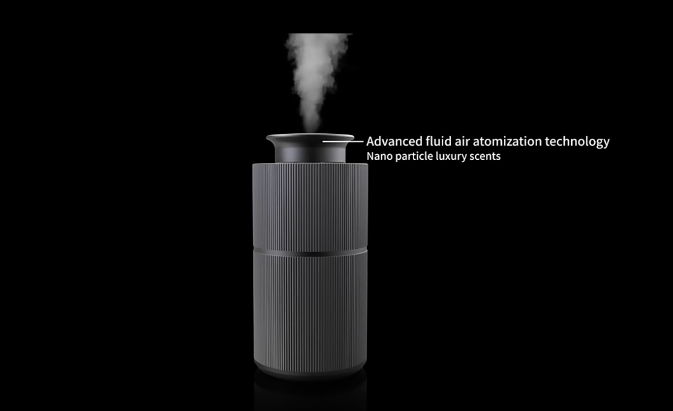 CAR-40N  2-in-1 Car/Home Waterless Diffuser — USB-C Rechargeable | Aluminum