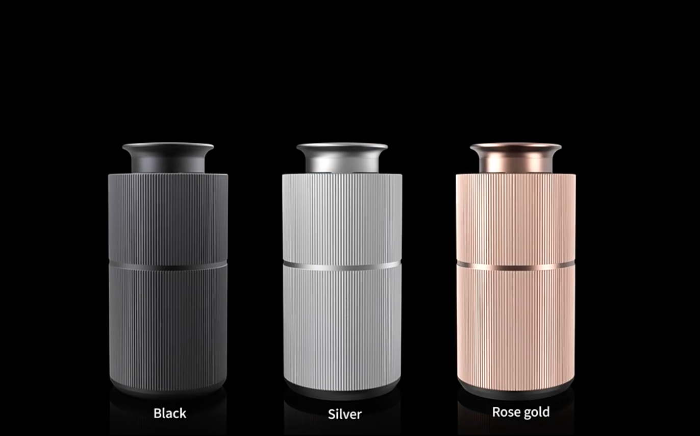 CAR-40N  2-in-1 Car/Home Waterless Diffuser — USB-C Rechargeable | Aluminum