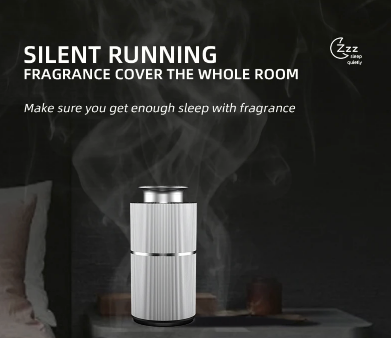 CAR-40N  2-in-1 Car/Home Waterless Diffuser — USB-C Rechargeable | Aluminum