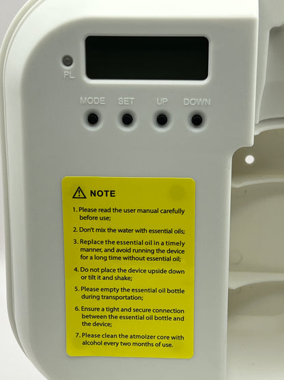S1 - Compact Wall/Table Waterless Diffuser — Wi-Fi/Bluetooth App | 150 ml | ~1,000 ft²